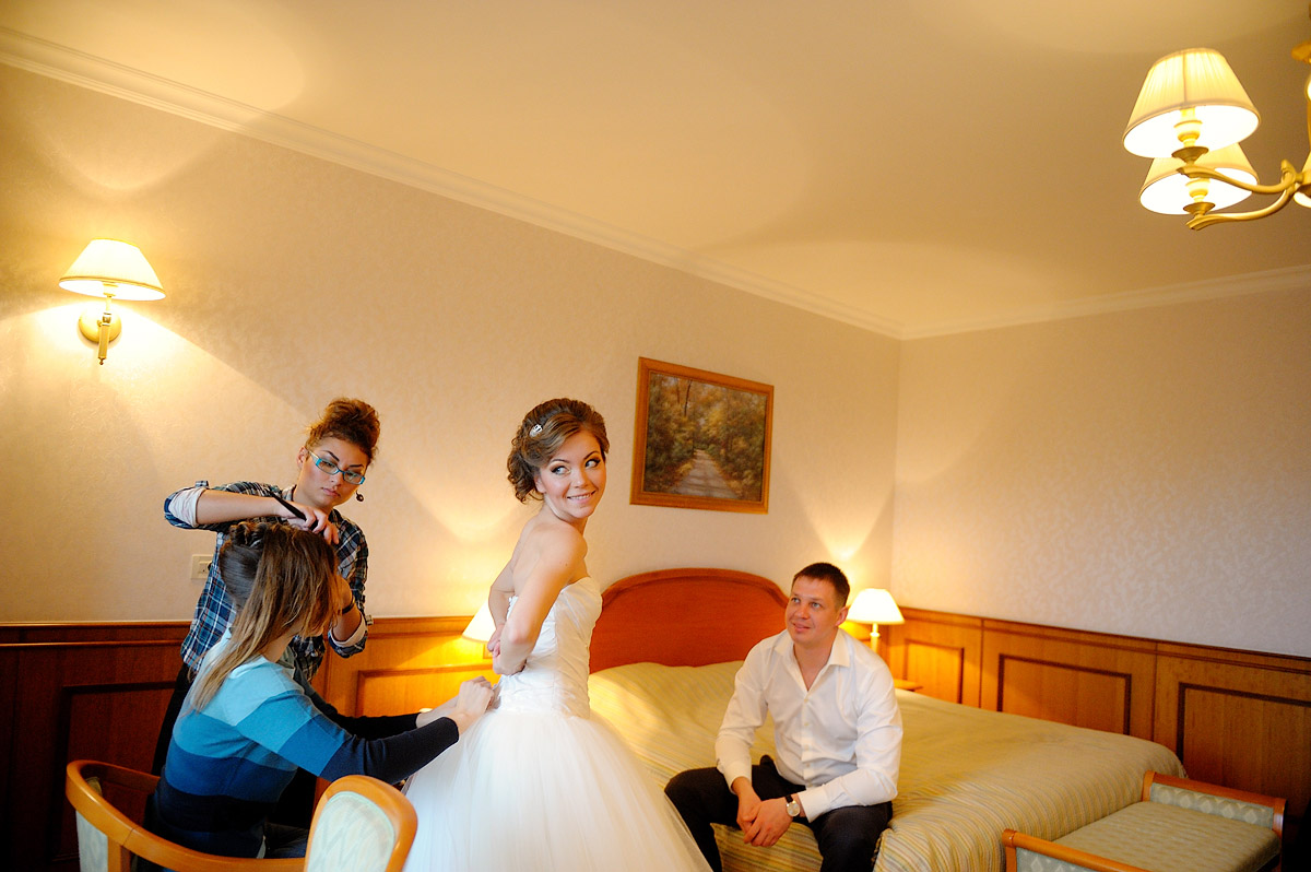 Свадебные фотоотчеты Анастасии и Сергея